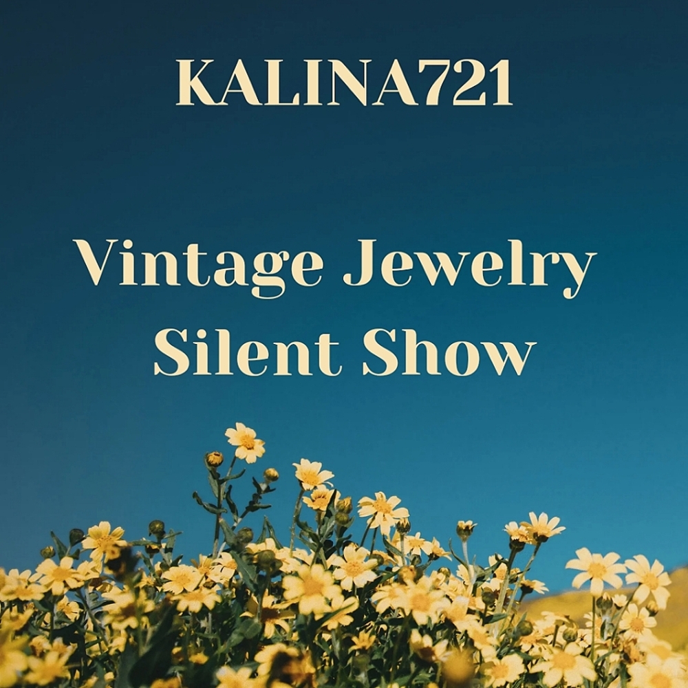 My First Show! Vintage Jewelry Silent Show!